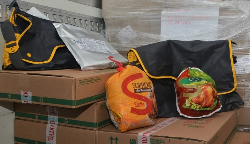 Foto de alimentos congelados