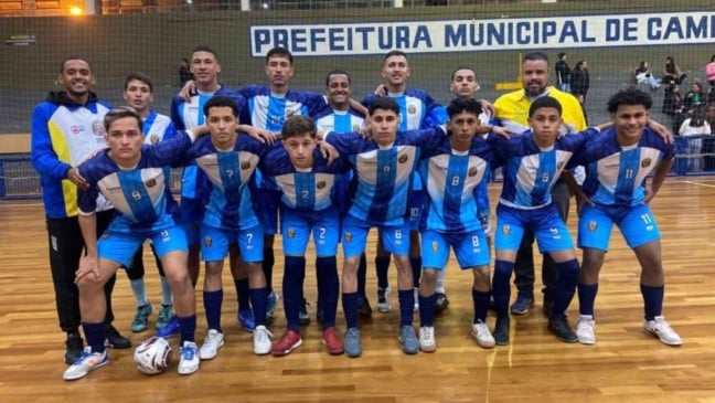 Time de futsal de Itupeva Sub-18.