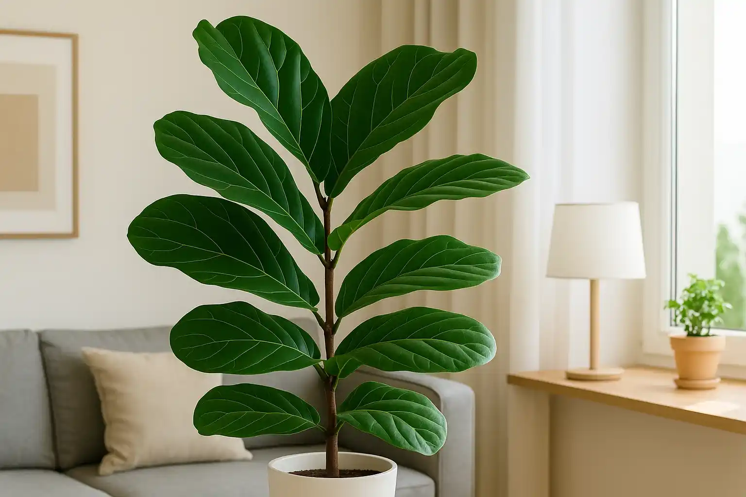 Ficus lyrata: 3 cuidados que evitam manchas e mantêm o visual escultural