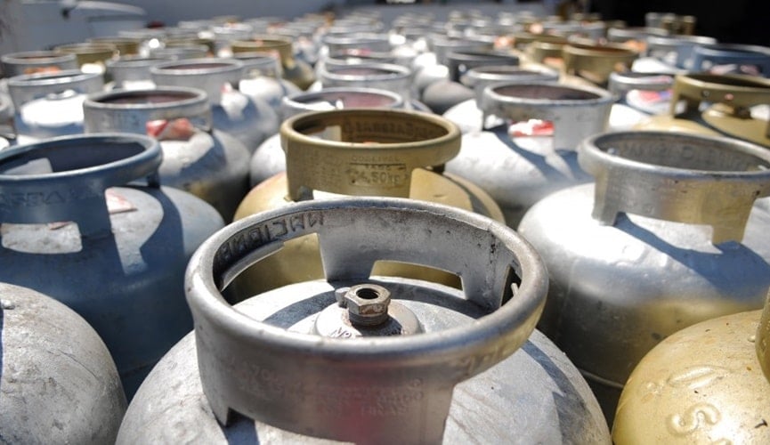 Fotos de botijão de gás