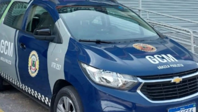 Viatura da Guarda Municipal de Várzea Paulista.