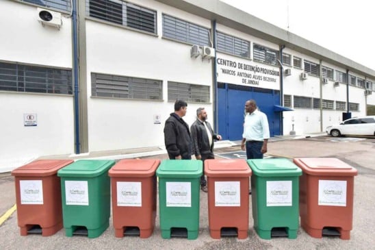 Contentores foram doados pela Prefeitura de Jundiaí ao Centro de Detenção Provisória