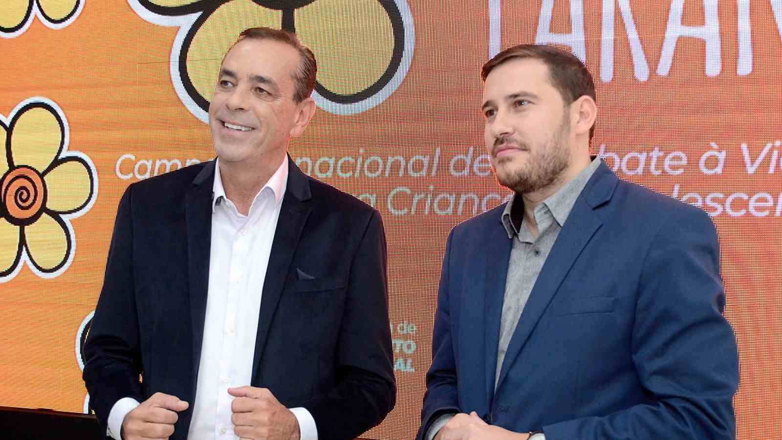 Prefeito e vice-prefeito de Várzea Paulista.