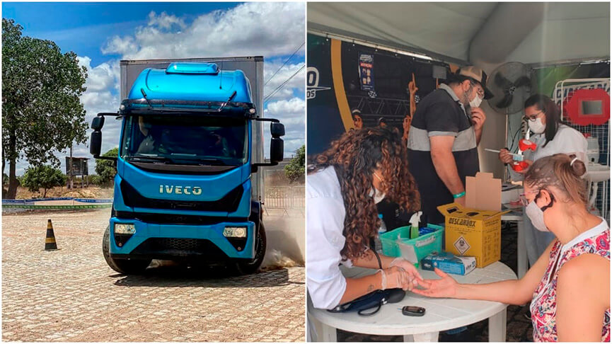 Gincana do Caminhoneiro. (Foto: Divulgação)