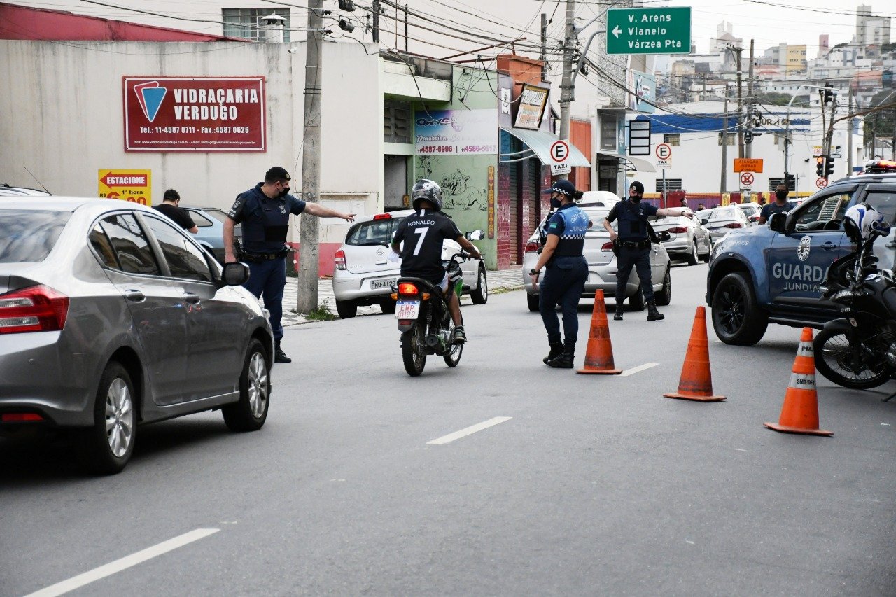Patrulhamento da GM em Jundiaí