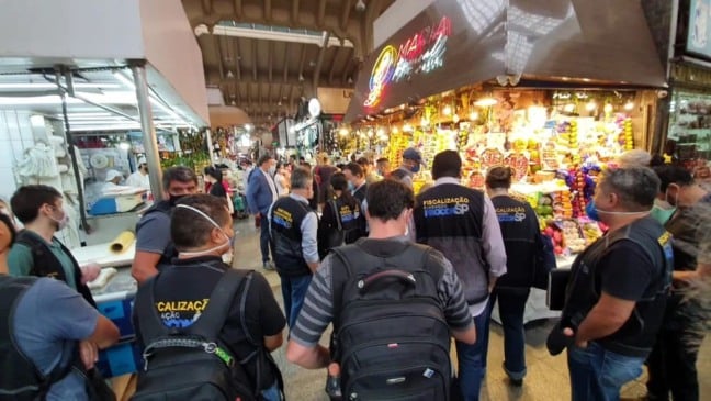 Fiscalização (Foto: Divulgação/ Procon-SP)