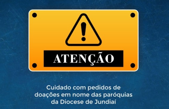 Diocese de Jundiaí alerta católicos sobre golpe em nome das paróquias