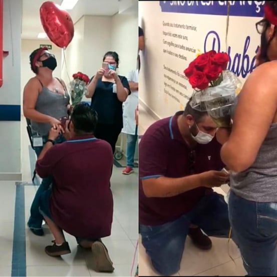 Paciente recebe alta no HSV. (Foto: Divulgação)