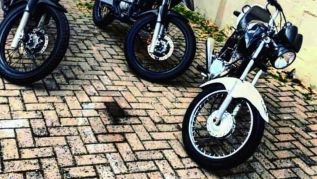 GM de Jundiaí apreende moto com placa alterada