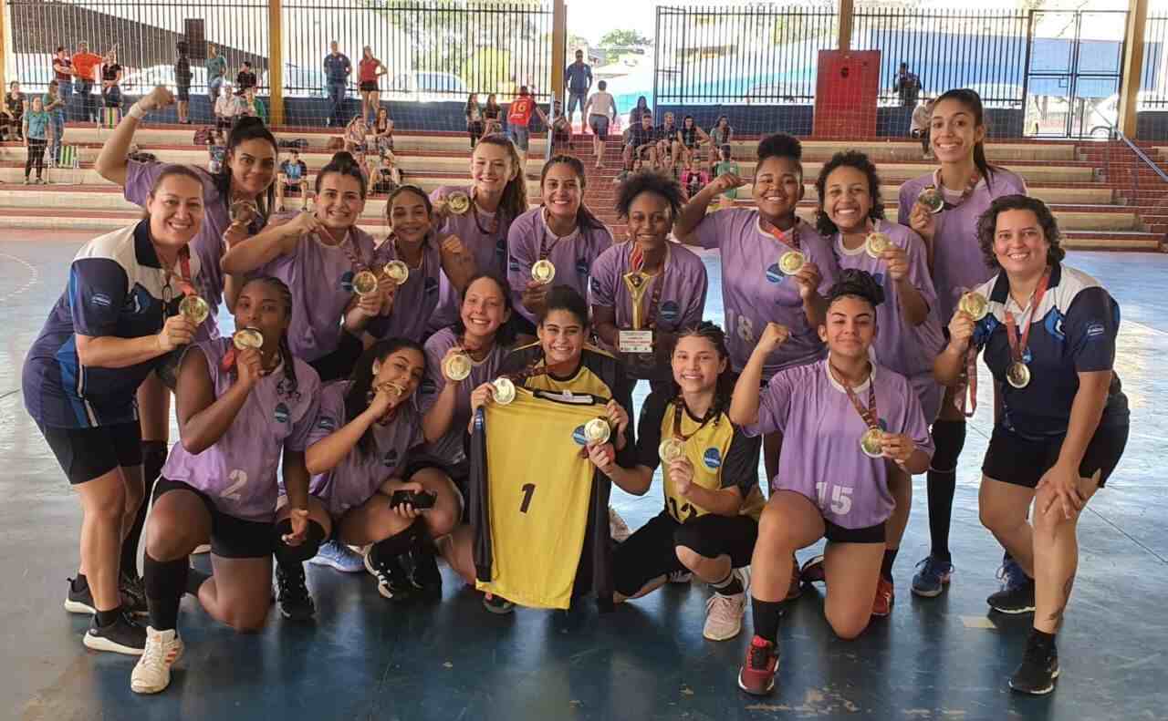 Handebol feminino do TIME-Jundiaí conquista o título dos Jogos da Juventude