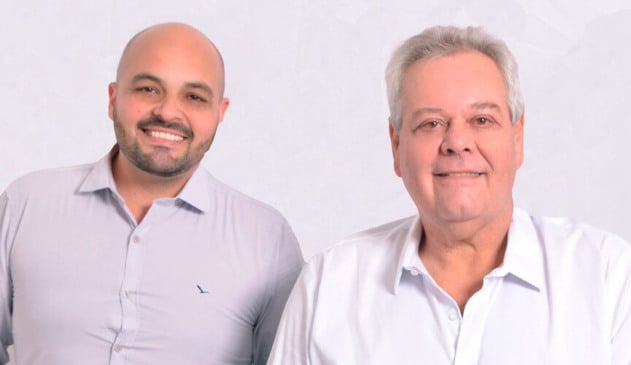 Aurélio Hércules e Diego Bueno compõe a chapa pelo PSL para Prefeitura de Várzea Paulista. (Foto: Divulgação)