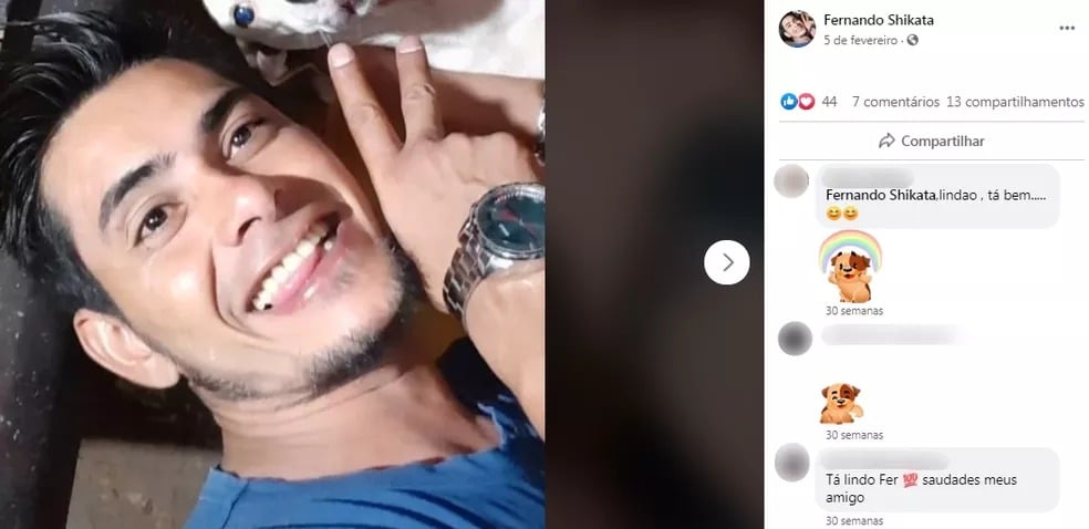 Fernando Sanchez morreu ao saltar de uma cachoeira e bater a cabeça em uma pedra