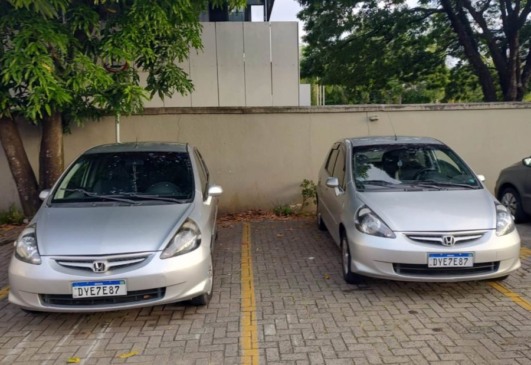 Honda Fit dublê apreendido pela Guarda Municipal de Jundiaí