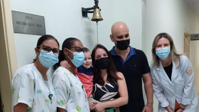 Hospital da Criança do Grendacc comemora alta de mais um paciente