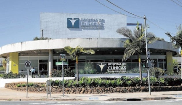 Fachada do Hospital das Clínicas, em Campo Limpo Paulista