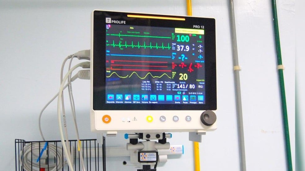 Respirador do Hospital São Vicente. (Foto: Divulgação)