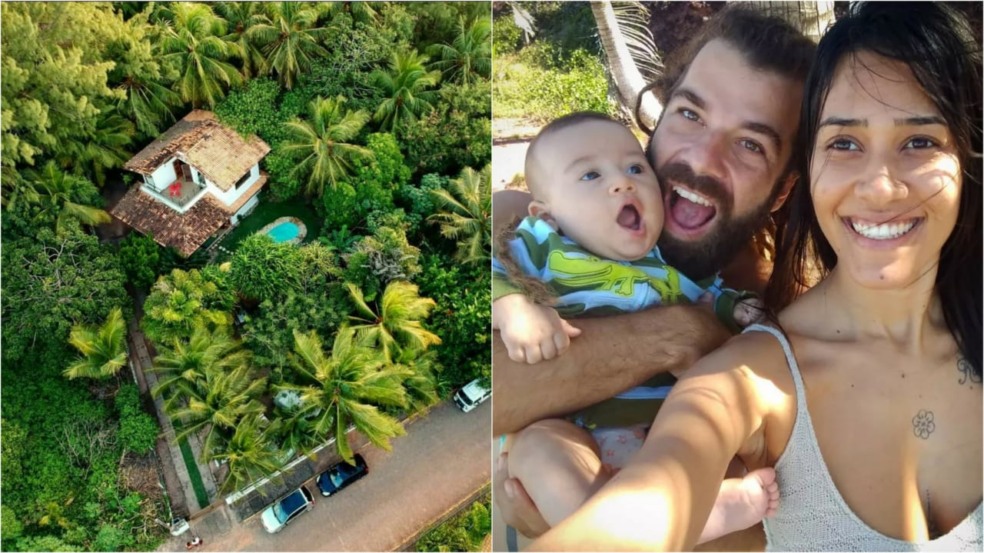 Hostel de Hugo e Stella, casal que morreu após desabamento de falésia, em Pipa Hostel de Hugo e Stella, casal que morreu após desabamento de falésia, em Pipa