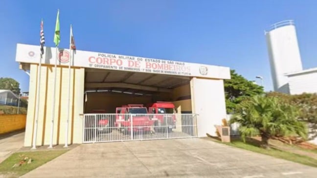 Fachada Corpo de Bombeiros de Itupeva (SP)