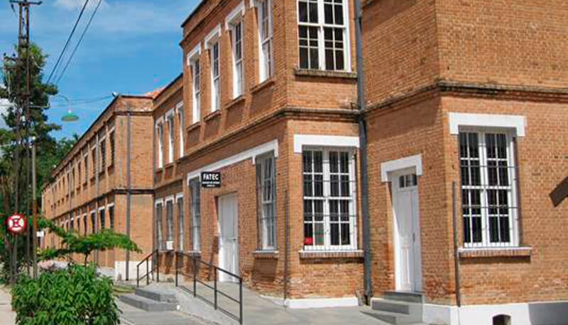 Prédio da Fatec em Jundiaí