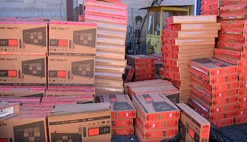 Televisores em caixas em Várzea Paulista