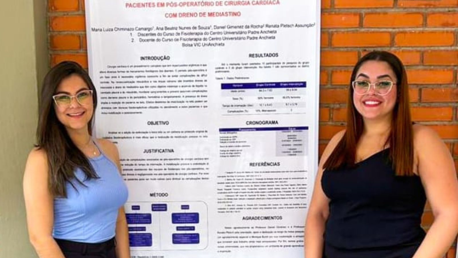 Estudantes de fisioterapia de Jundiaí.