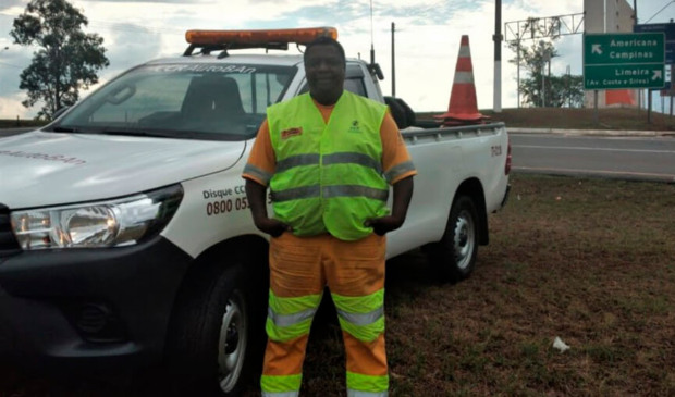 Inspetor de tráfego da AutoBAn. (Foto; Divulgação)