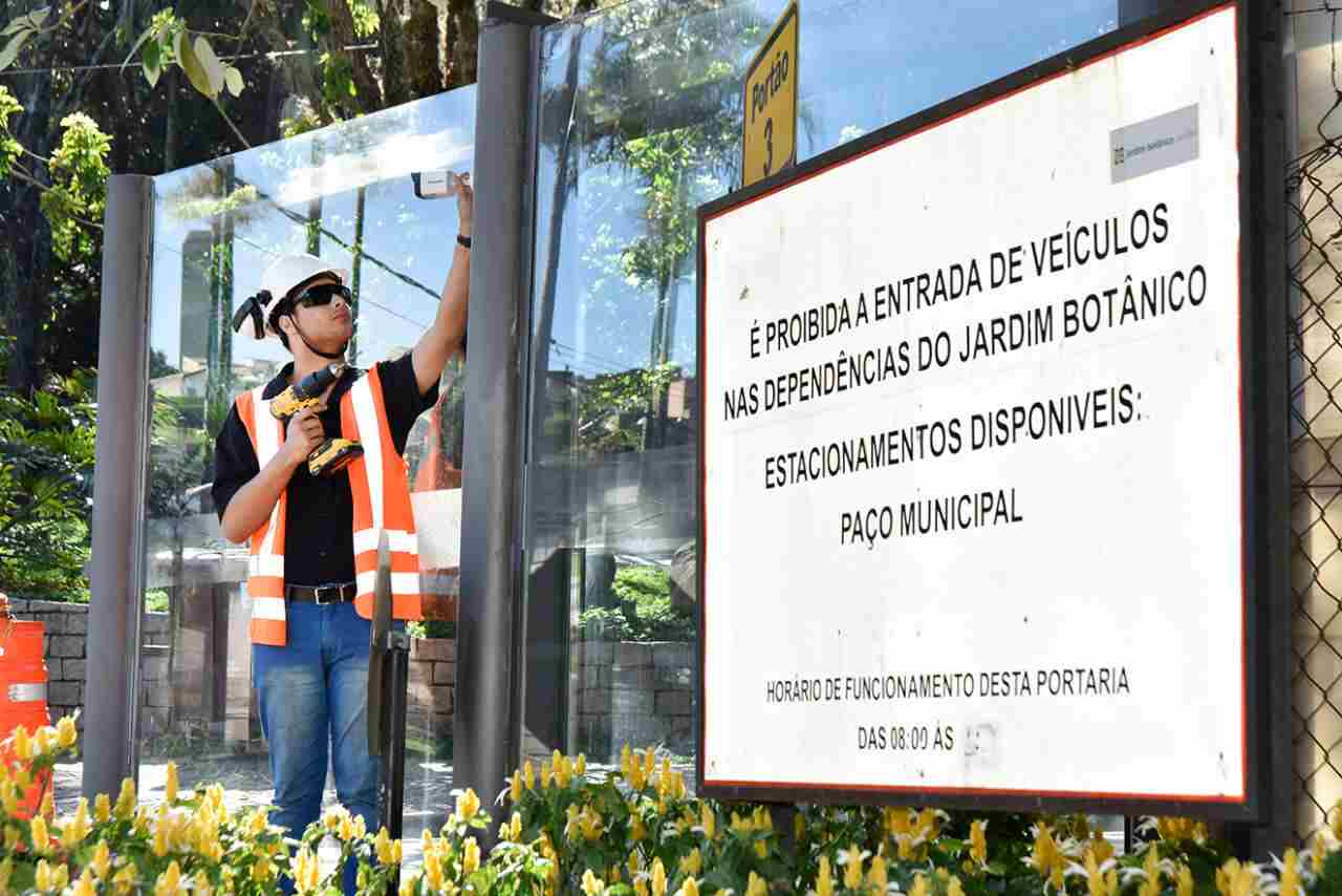 Jardim Botânico é o primeiro parque a receber as tecnologias de segurança