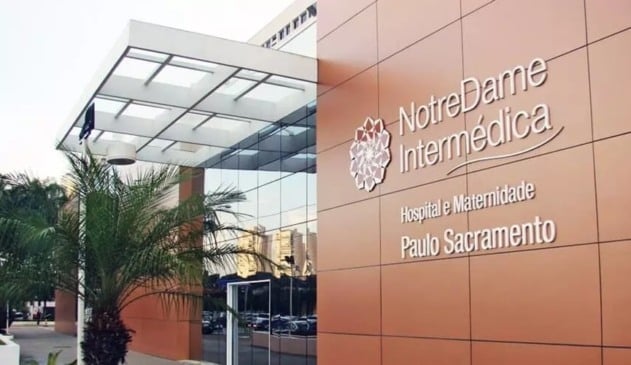 Foto da fachada do prédio da intermédica