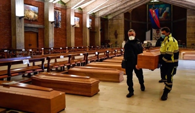 Recorde diário: Itália registra quase 1 mil mortes por coronavírus