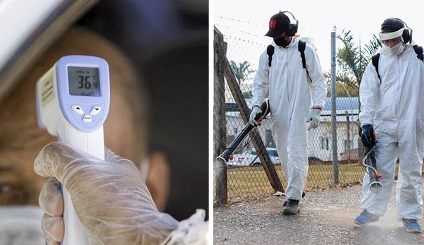 ações de combate ao coronavírus