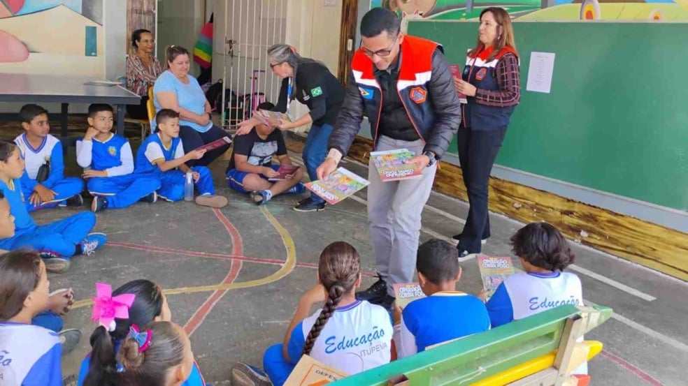 alunos da zona rural de Itupeva