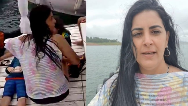 Enfermeira de Várzea Paulista presta primeiros socorros à vítimas de Capitólio