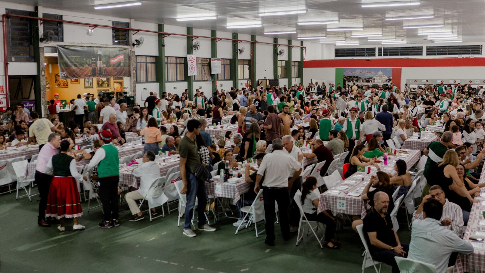 jantar de abertura festa italiana de jundiaí