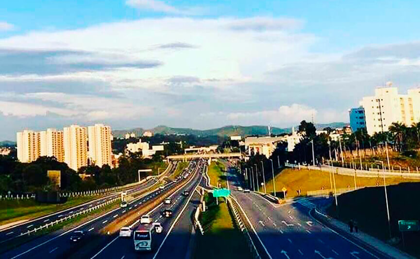 Rodovias em Jundiaí. (Foto: João Carlos Martinelli)
