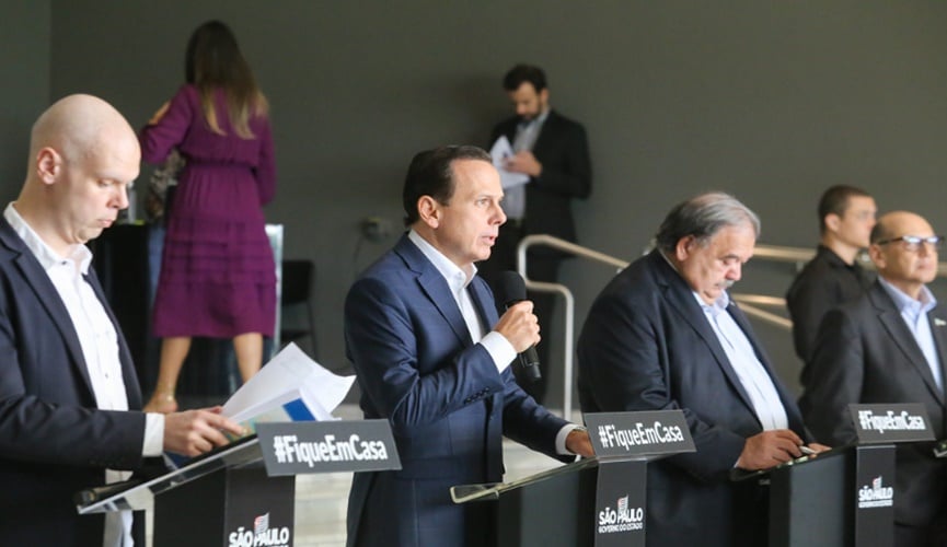 Foto do governo do Estado de São Paulo, João Doria