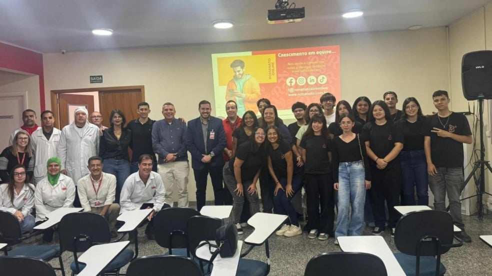 Vice-prefeito João Paulo em visita técnica à Romanato.