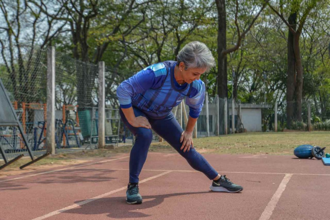 Maria Aparecida já se inscreveu e está se preparando para a prova dos 1.200m do atletismo Maria Aparecida já se inscreveu e está se preparando para a prova dos 1.200m do atletismo