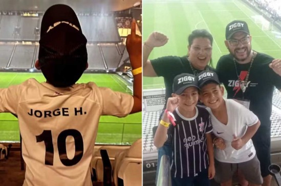 Menino de Várzea Paulista realiza sonho de assistir a jogo do Corinthians na Neo Química Arena