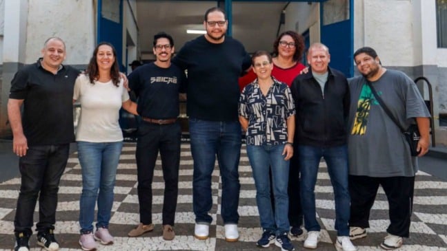 Judoca em visita a Jundiaí.