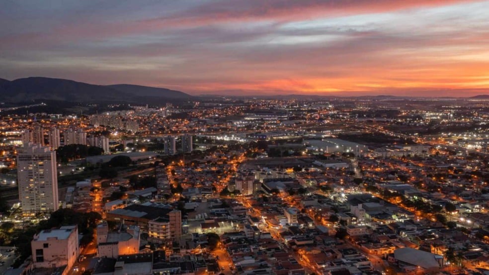 Jundiaí vista de cima. Jundiaí vista de cima.