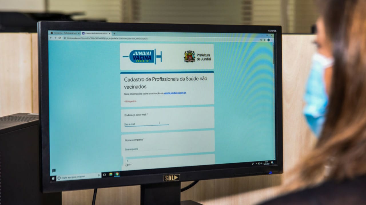 Jundiaí cadastra profissionais da saúde que não receberam