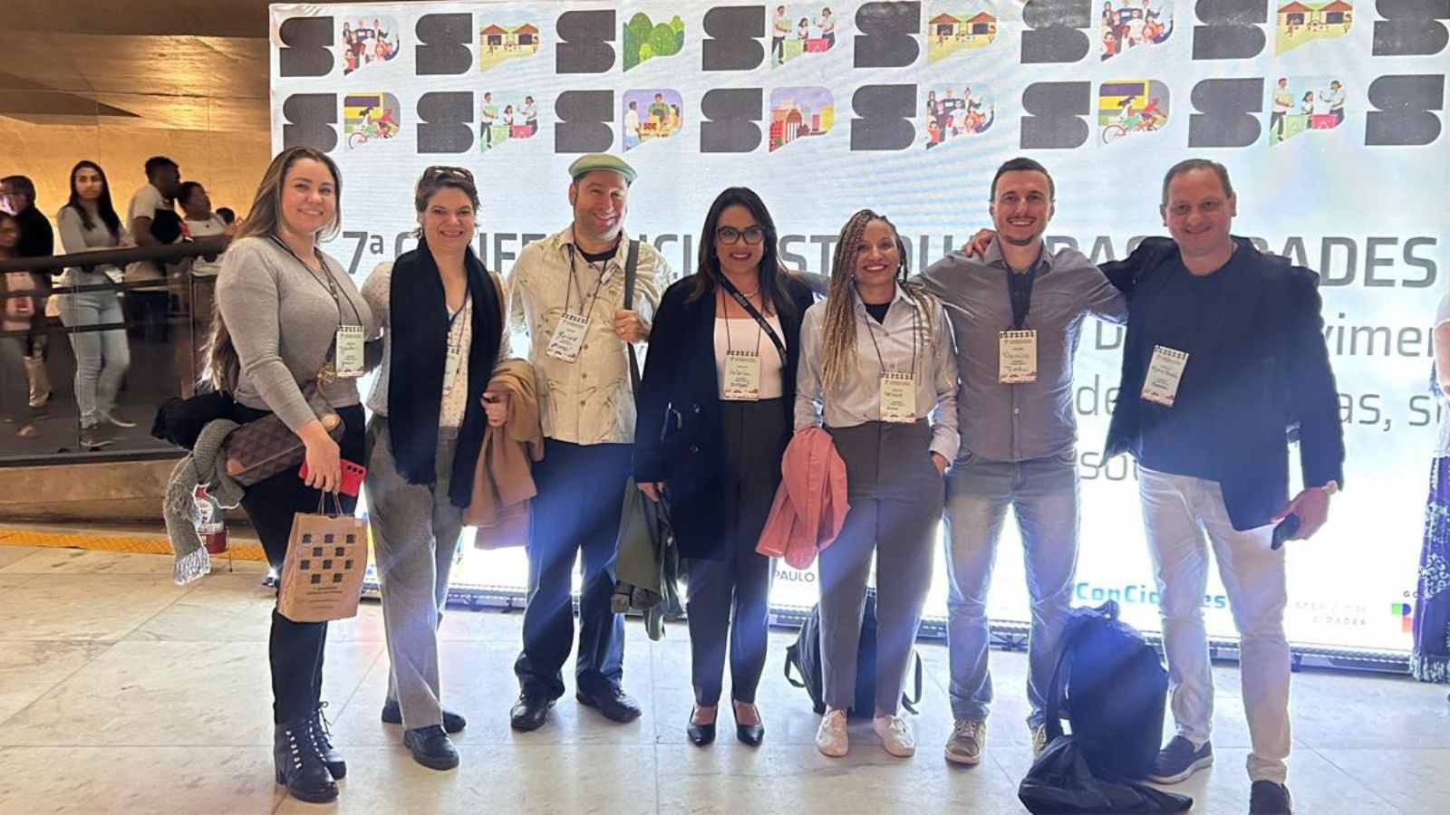 Autoridades de Jundiaí em Conferência Nacional das Cidades.