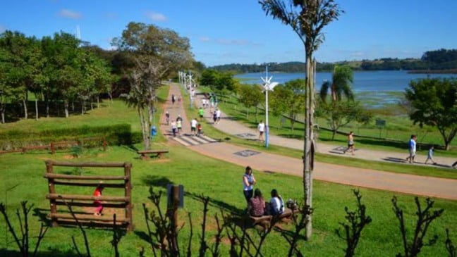 Foto do Parque da Cidade, em Jundiaí (SP)