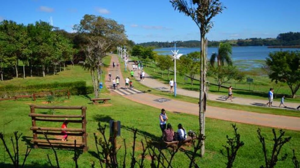Foto do Parque da Cidade, em Jundiaí (SP)