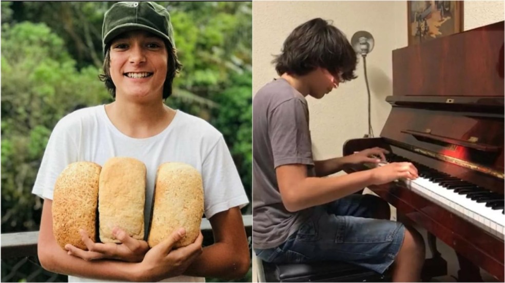 Raul Sá, jundiaiense de 13 anos que vendeu pães caseiros para comprar piano Raul Sá, jundiaiense de 13 anos que vendeu pães caseiros para comprar piano