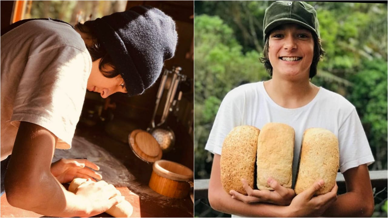 Raul Sá, jundiaiense de 13 anos que vendeu pães caseiros para comprar piano