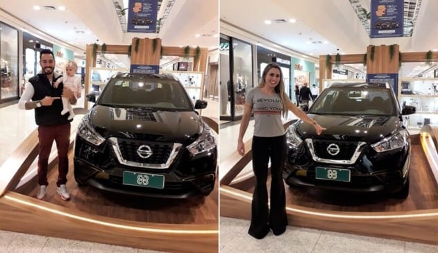 Vencedores do sorteio