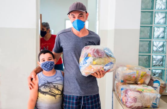 Kit alimentação escolar de Itupeva. (Foto: Divulgação)