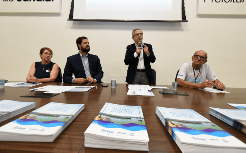 Evento de lançamento aconteceu na quinta-feira (3), no Paço Municipal. (Foto: Reprodução/Prefeitura Municipal de Jundiaí)