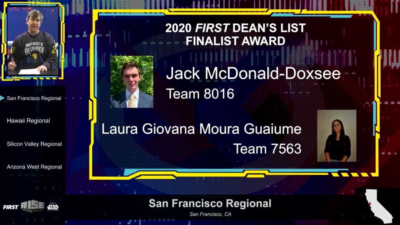 Foto de card da premiação